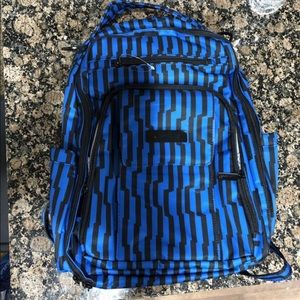 JuJuBe Be Right Back Diaper Bag Electric Black